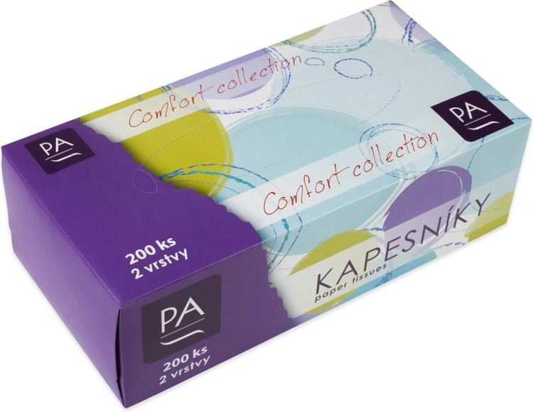Pap. kosmet. kapes. 2v. 200ks